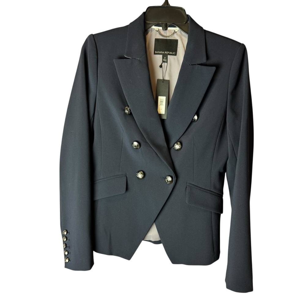 Banana Republic Double-Breasted Blazer 518394 4